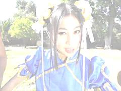 Melody Marks Flexible Ballerina Cosplay Parody: She Bends Way Back Over and Deepthroats John Wick