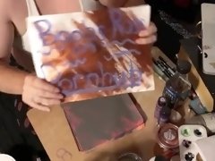 Boobs Ross — Sign Painting — Julyathon 9