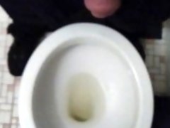 POV Peeing After Flushing My Toilet