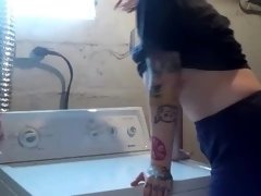 Humping and Fucking My Running Dryer