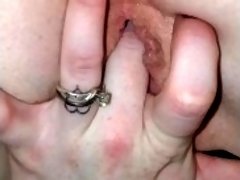 Cum bubbling out of amature pussy. Mom loves a pussy full of cum. Cum queef ( sound on ) SugarRedXO