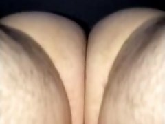 Doggy style POV from below