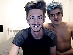 Pretty boy has his gay lover spanking and fucking his ass