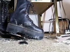 Laptop Crushing with Doc Martens Sinclair Hi Max Boots (Trailer)