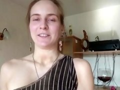 Rubbing my pussy with vibrator and cumming two times