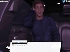 Pandora's Box #19: Cheating boyfriend eats and fucks ass in the limo, lesbian 69 (HD gameplay)