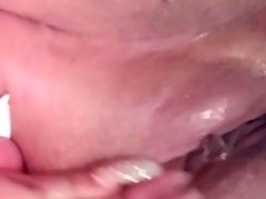 I fucked a cucumber!! Watch my FAT PUSSY SQUIRT over & over