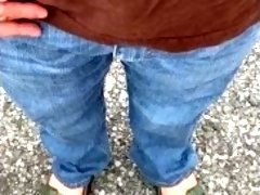 Peed My Jeans at the Storage Shed